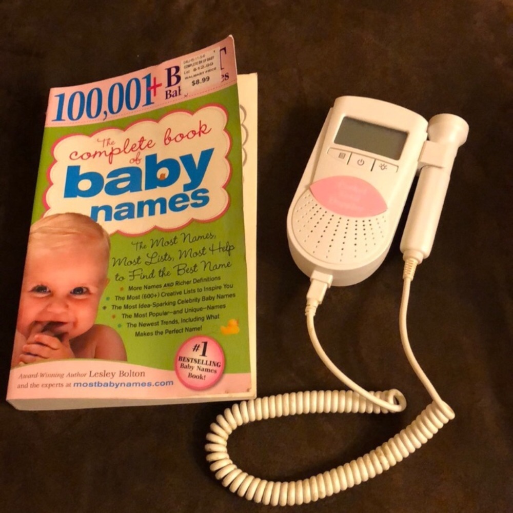 Names book and fetal doppler